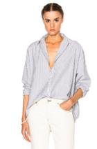 The Great Slouchy Top In Gray,stripes
