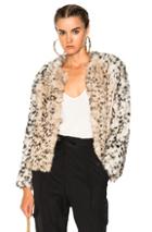Ulla Johnson Iris Cardigan Jacket In Animal Print,neutrals