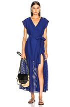 Flagpole Linda Dress In Blue