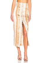 Cult Gaia Hera Skirt In Neutral,stripes