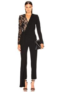 Givenchy Lace Jumpsuit In Black