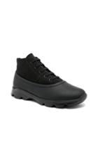 Marni Canvas & Leather Sneakers In Black