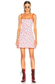 Joostricot Camisole Dress In Floral,pink,red,white
