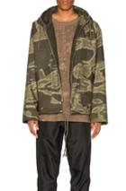 Yeezy Season 3 Printed Anorak In Abstract,green