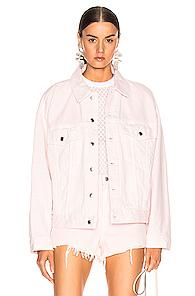Alexander Wang Game Jacket In Pink
