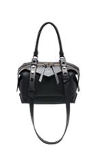 Givenchy Small Grained & Smooth Leather Sway In Black