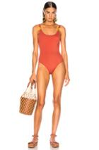 Solid & Striped Stella Swimsuit In Brown,black,yellow,orange