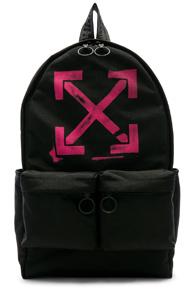 Off-white Arrows Backpack In Black
