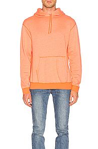 John Elliott Vintage Fleece Hoodie In Orange