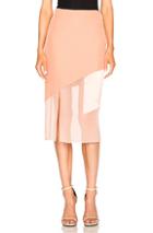 Prabal Gurung Charmeuse Skirt In Pink