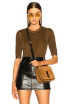Veronica Beard Uma Sweater In Brown,metallics
