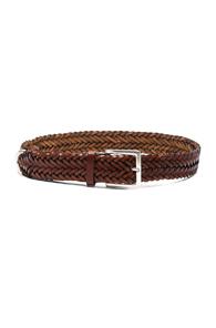 Rag & Bone Braided Belt In Brown