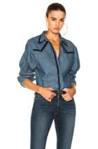 Jean Atelier Wyatt Button Down Shirt In Blue
