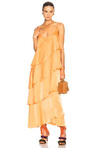 Mara Hoffman Salome Dress In Orange