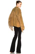 Faith Connexion Suede Top In Brown