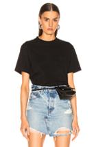 Moussy Vintage Comfort Pocket Tee In Black