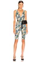 Stella Mccartney All In One Monogram Jumpsuit In Blue,floral,neutral