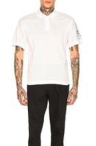 Y-3 Yohji Yamamoto Classic Polo In White