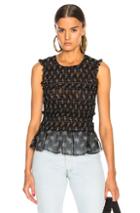 Cinq A Sept Cassie Top In Black,floral