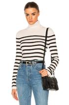 Equipment Wilder Sweater In White,stripes