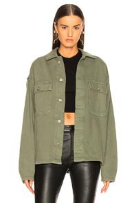 Yeezy Season 6 Workwear Shirt In Green