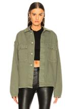 Yeezy Season 6 Workwear Shirt In Green
