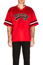 Versace Jersey In Red