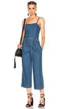 Ag Adriano Goldschmied Giselle Jumpsuit In Blue