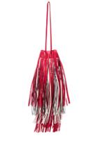 Calvin Klein 205w39nyc Short Fringe Bucket Bag In Red