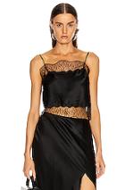 Sablyn Rose Lace Tank In Black