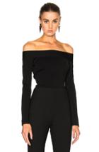 Roland Mouret Tasso Knit Top In Black