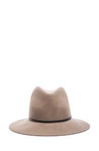 Janessa Leone Lola Wool Felt Hat In Neutrals