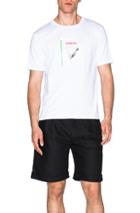 J.w. Anderson Orbital Patch Tee In White