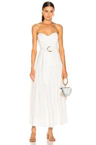 Mara Hoffman Augustina Dress In White