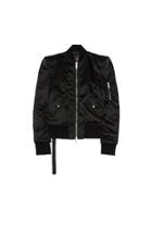 Unravel Fwrd Exclusive Sartorial Tuxedo Bomber In Black