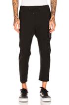 Oamc Cropped Utility Pants In Black