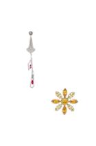 Rodarte Drop And Stud Earring Set In Metallics