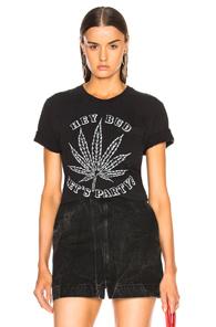 Local Authority For Fwrd Let's Party Pocket Tee In Black