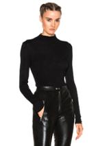 Isabel Marant Zasha Thin Ribbed Knit Sweater In Black