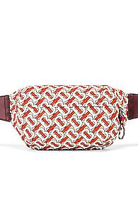 Burberry Sonny Monogram Crossbody Bag In Abstract,orange