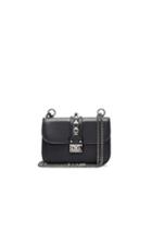 Valentino Small Noir Lock Flap Bag In Black