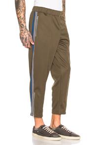 Comme Des Garcons Shirt Mesh Pants In Green