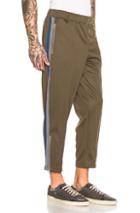 Comme Des Garcons Shirt Mesh Pants In Green