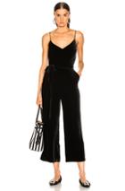 L'agence Jaelyn Camisole Jumpsuit In Black