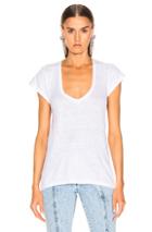 Isabel Marant Etoile Zankya Tee In White