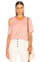 Raquel Allegra Cut Out Men's Tee In Pink