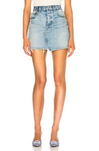 Moussy Vintage Mv Gardena Skirt In Blue
