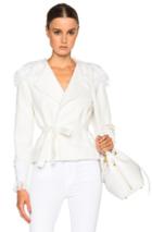 Alexis Evan Jacket In White