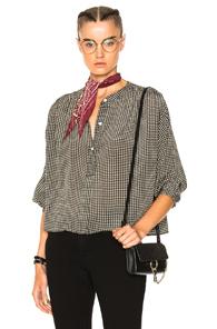 The Great Wayfarer Top In Black,checkered & Plaid