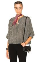 The Great Wayfarer Top In Black,checkered & Plaid